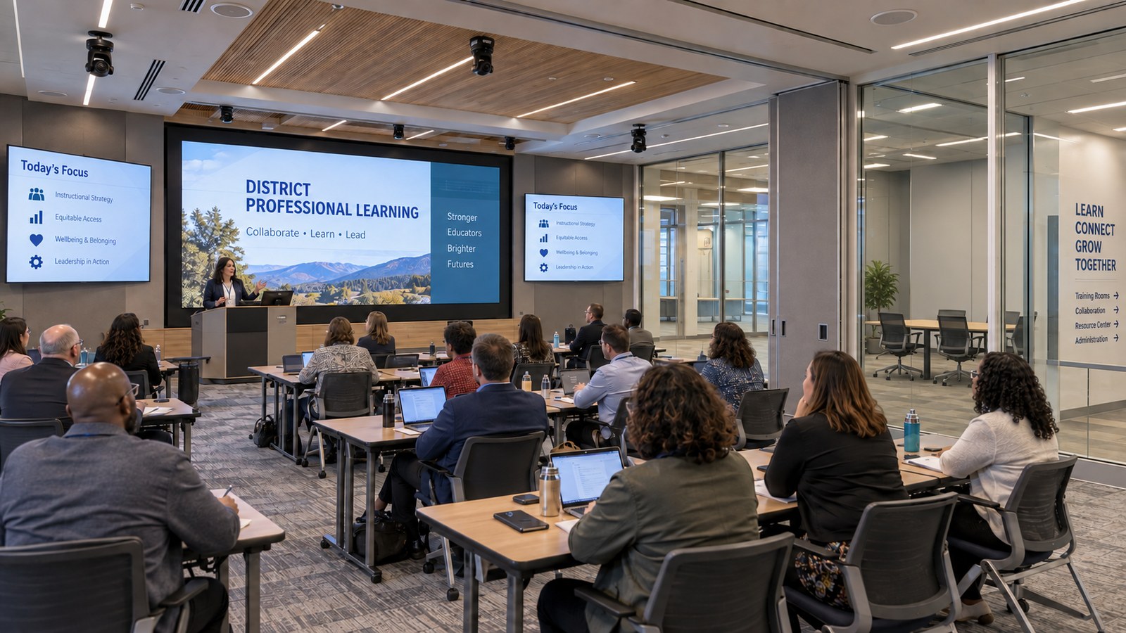 Professional Learning and Training Rooms