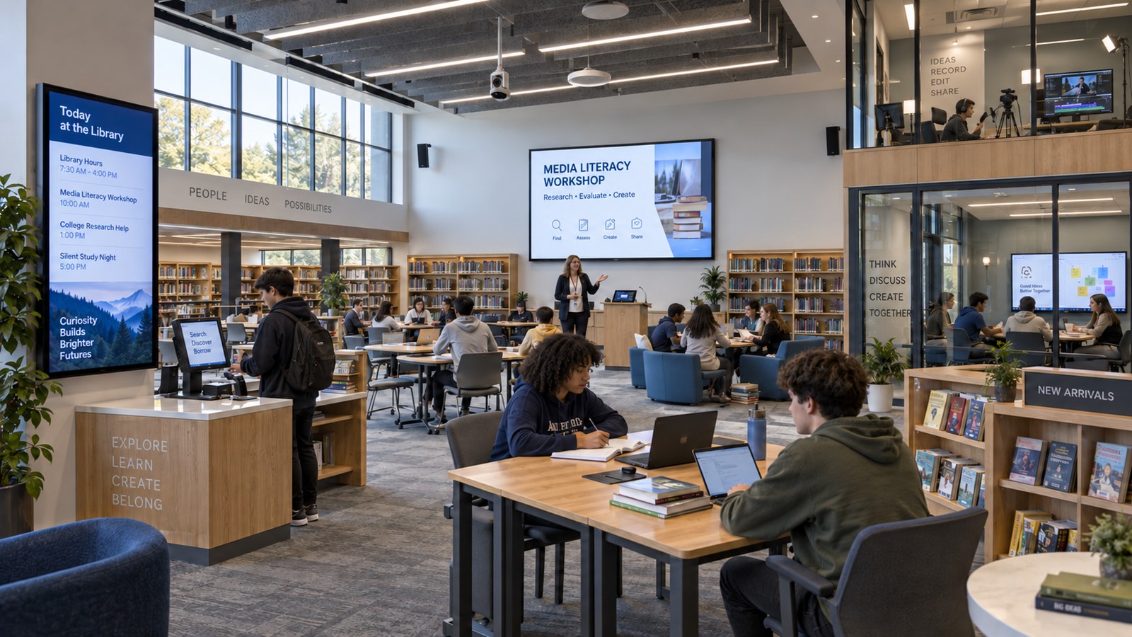 Library Learning Commons and Media Production