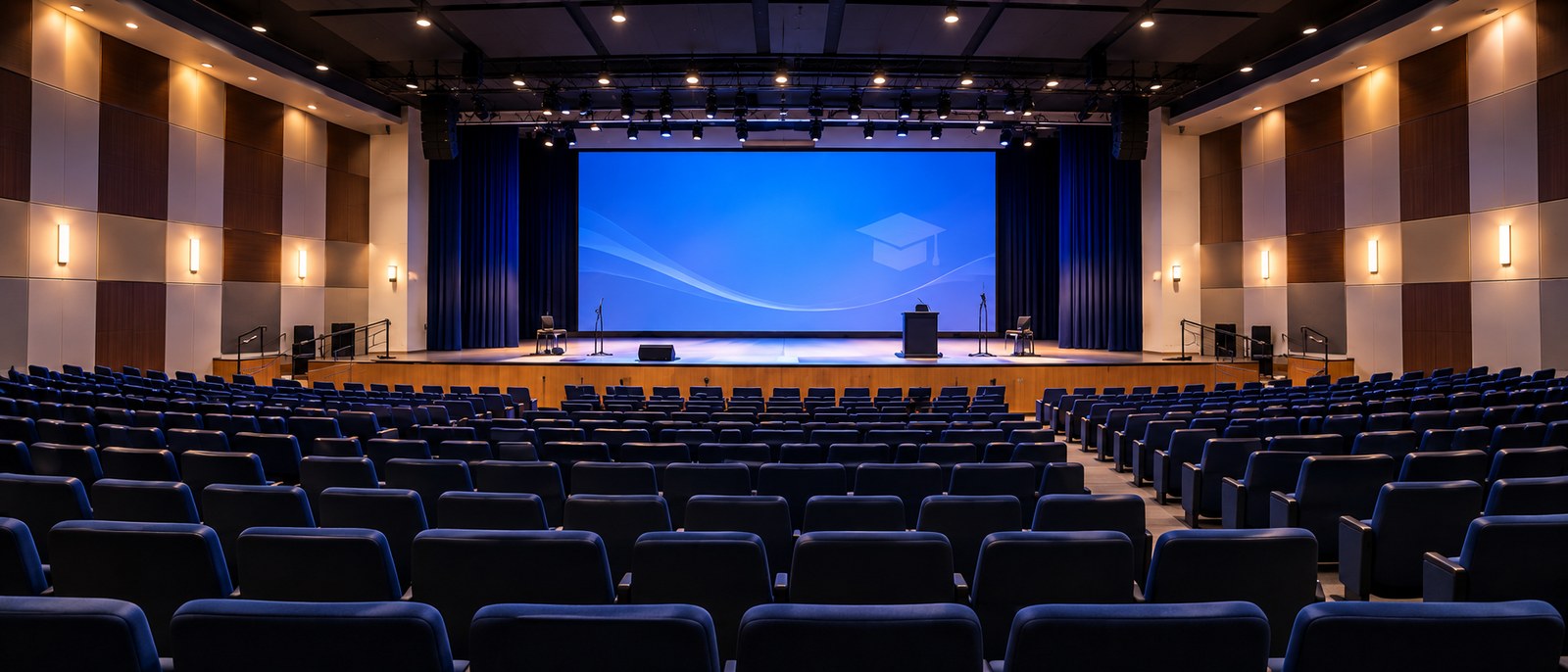 Auditorium Assembly and Stage Presentation