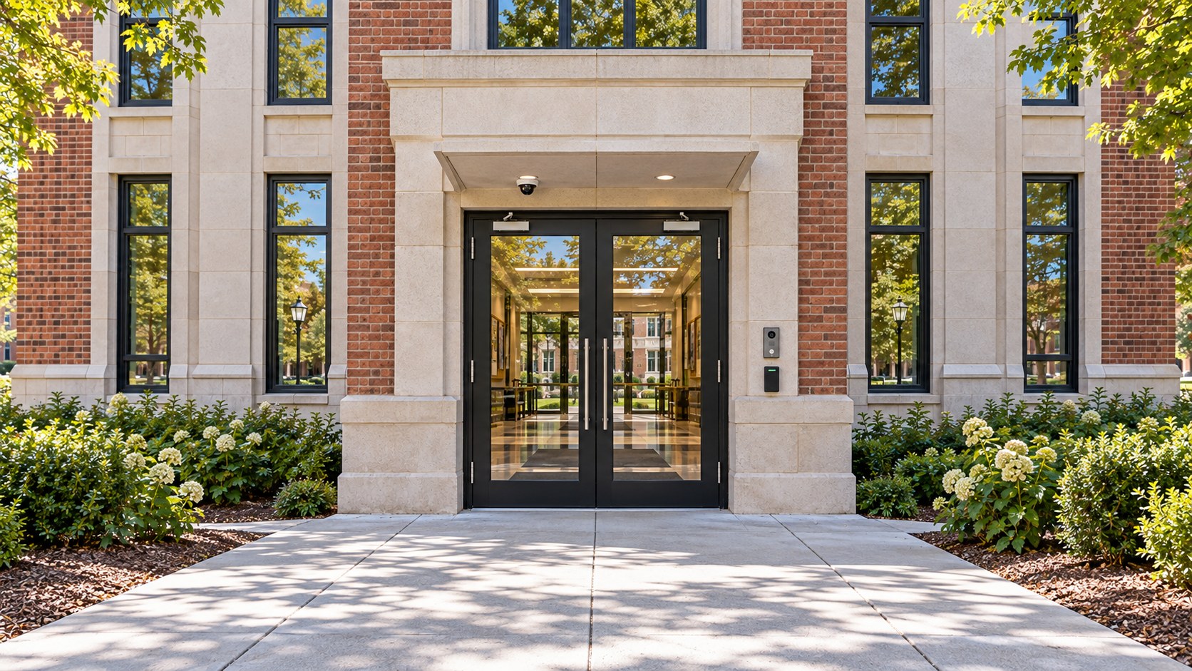 Campus Entry Intercom and Door Access