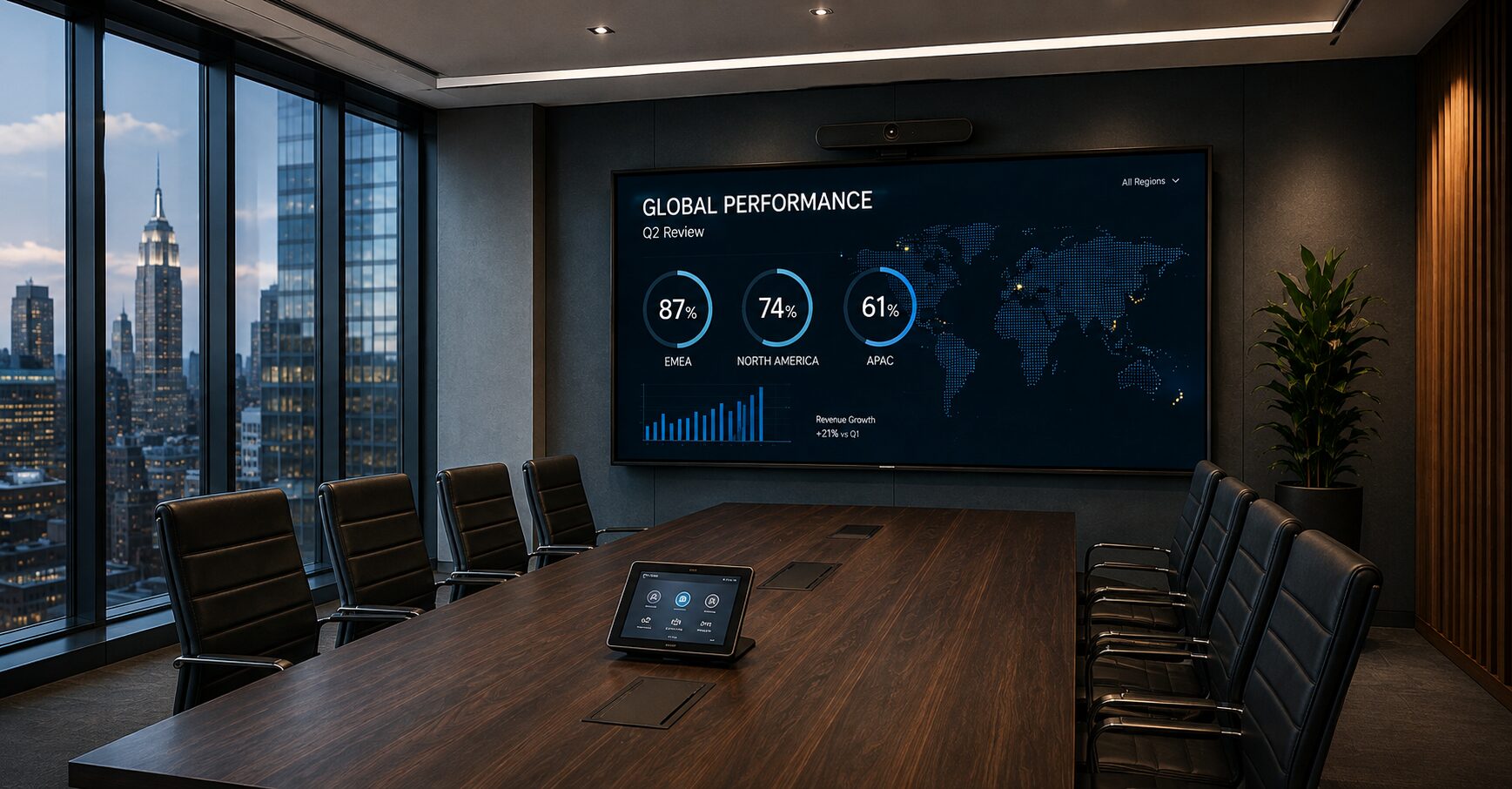 Boardroom Performance Dashboards