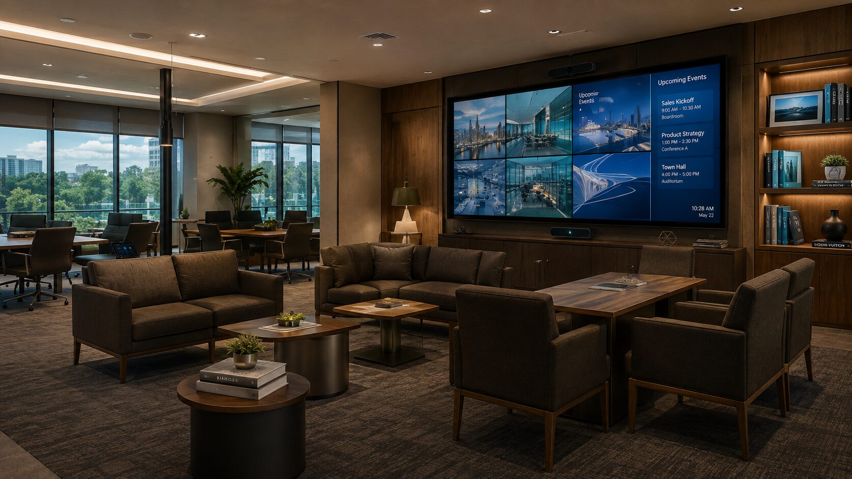 Corporate Lobby and Digital Signage