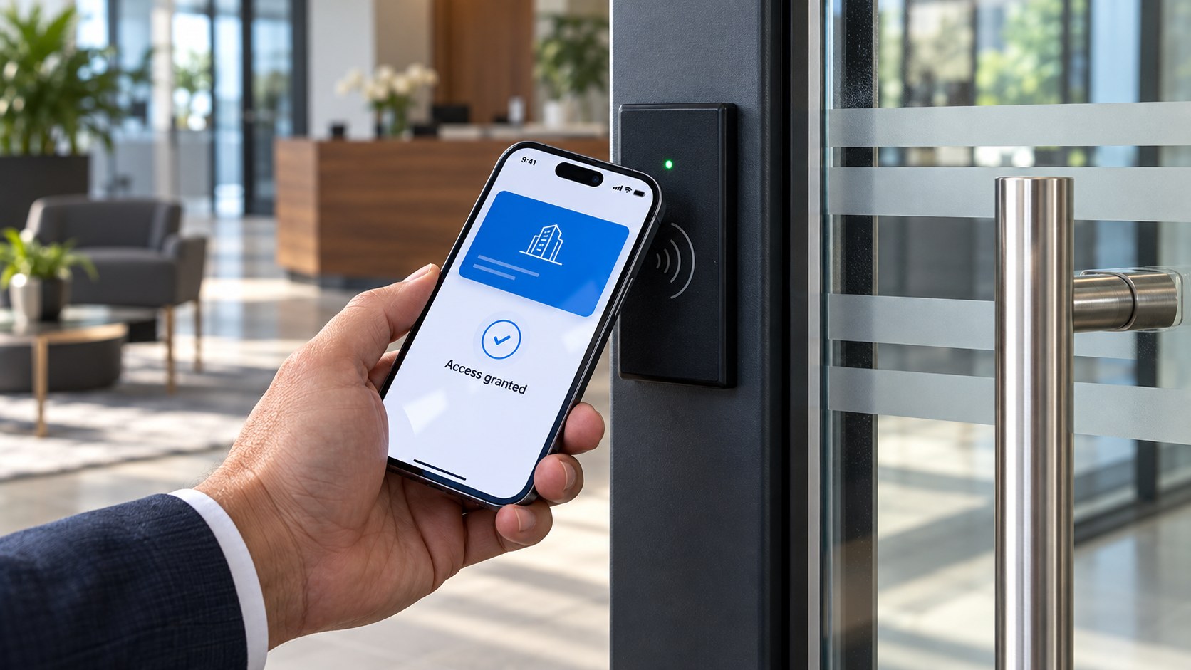 Mobile Credential Entry and Reader